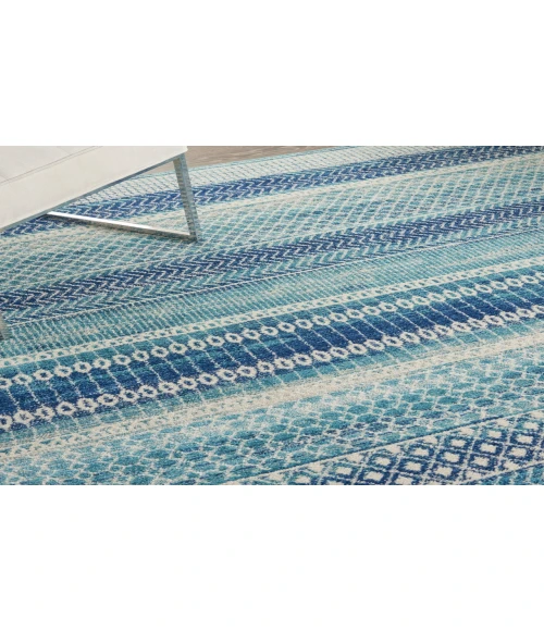 Nourison Passion Navy Blue PSN26 9 ft. X 12 ft. Rectangle Rug