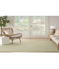 Nourison Courtyard Ivory Green COU01 6 ft. Square Rug