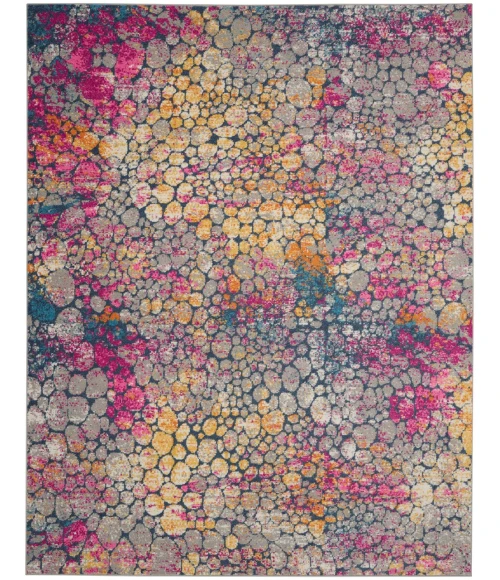 Nourison Passion Area Rug PSN34-Yellow Multi