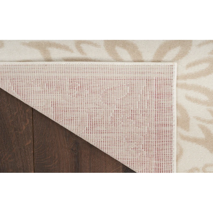 Nourison Jubilant Ivory Beige JUB06 5 ft. 3 in. X 7 ft. 3 in. Rectangle Rug