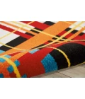 Nourison Home Oakdale Orange OKD01 7ft.10in. x 10ft. Rect. Rug