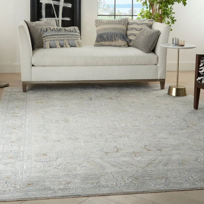 Nourison Infinite Lt Grey IFT01 8 ft. X 10 ft. Rect. Rug