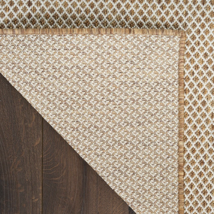 Nourison Home Courtyard Jute Ivory COU01 2 ft. X 6 ft. Rectangle Rug