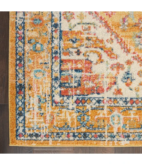 Nourison Passion Area Rug PSN23-Ivory/Yellow