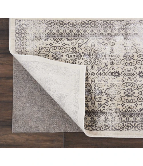 Nourison RugLoc Area Rug BR21 Grey 9'6" x 13'6"