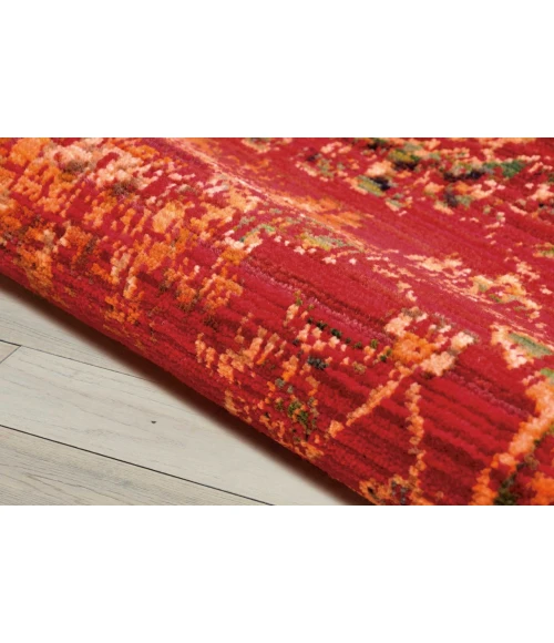 Nourison Home Timeless Red TML07 7ft.9in. x 9ft.9in. Rect. Rug