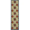 Nourison Home Aloha ALH19 Blue Multicolor 2 ft. 3 in. X 12 ft. Area Rug