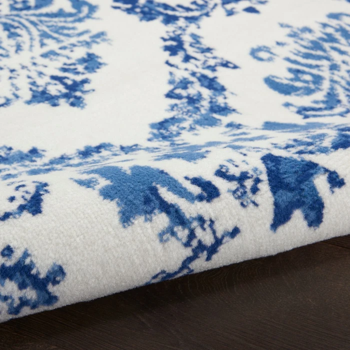 Nourison Whimsicle Area Rug WHS01-Ivory Navy