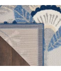 Nourison Aloha Indoor/Outdoor Area Rug ALH25-Blue/Grey