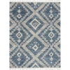 Nourison Home Oslo Shag OSL02 Denim Blue 7 ft. 10 in. X 10 ft. 6 in. Area Rug