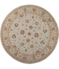 Nourison Home Heritage Hall Brown HE28 9ft. x Round Round Rug