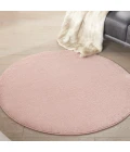 Nourison Essentials Pink Area Rug NRE01-Pink