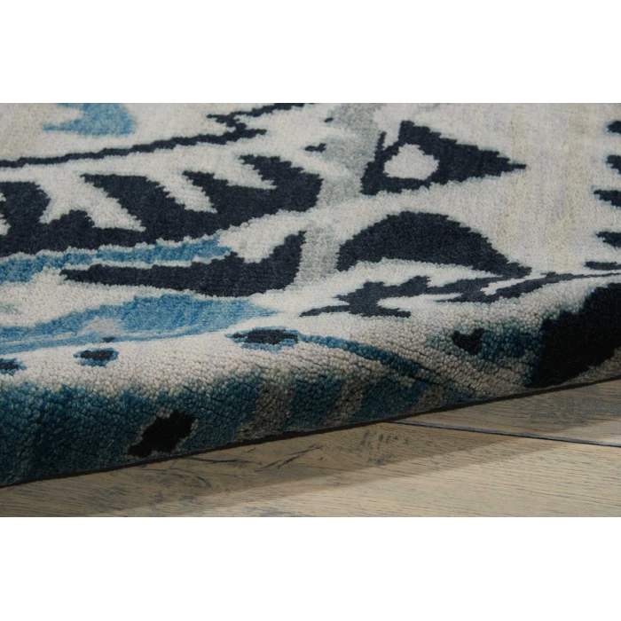 Nourison Home Dune Blue DUN01 5ft.6in. x 8ft. Rect. Rug