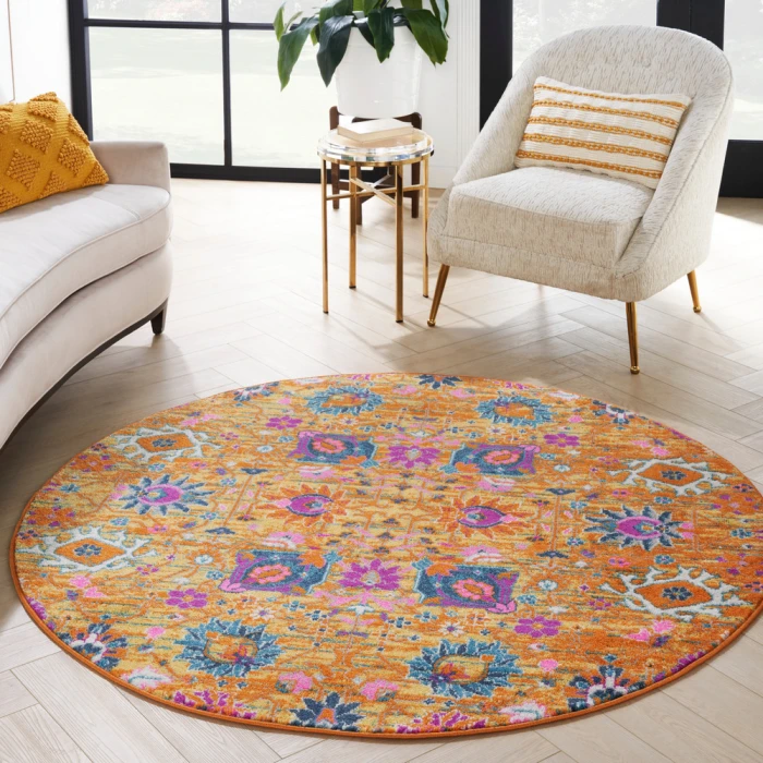 Nourison Passion Area Rug PSN01 Sunburst