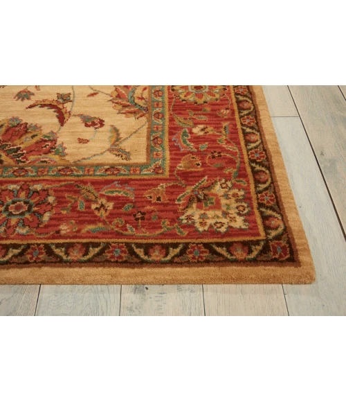 Nourison Home Living Treasures Cream / Ivory LI04 7’10” x Round Round Rug