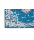 Nourison Grafix Blue GRF14 2 ft. X 6 ft. Rectangle Rug