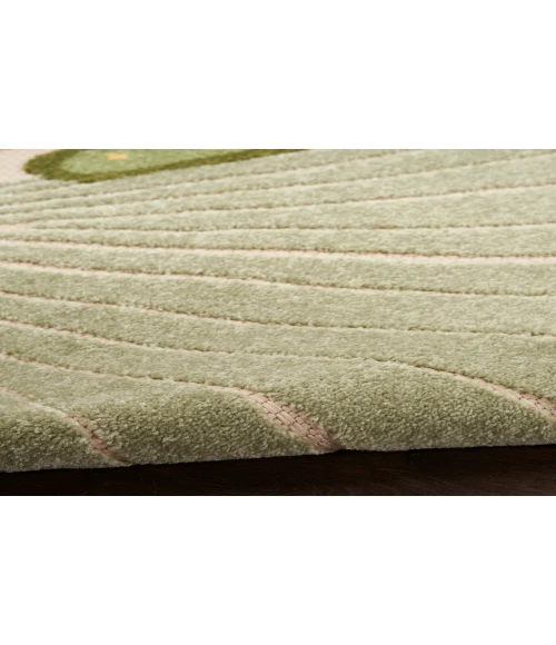 Nourison Aloha Green Yellow ALH24 6 ft. X 9 ft. Rectangle Rug