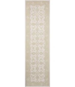 Nourison Home Zephyr Ivory/Green ZEP01 2ft.3in. x 8ft. Rect. Rug