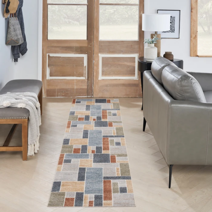 Nourison Astra Machine Washable Area Rug ASW09 Multicolor