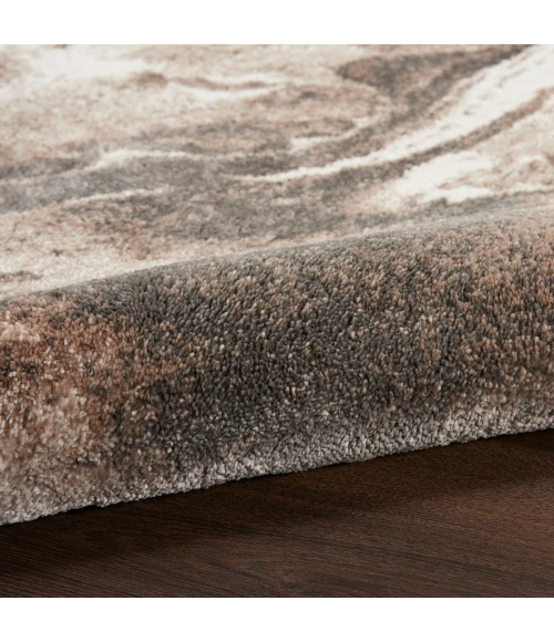 Kathy Ireland American Manor Area Rug AMR03 Iv/Mocha 9' x 12'