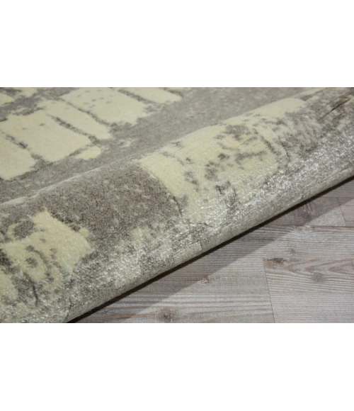 Nourison Twilight Round Area Rug TWI10 Ivory 8' Round