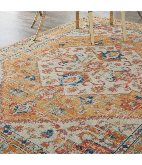 Nourison Passion Area Rug PSN23-Ivory/Yellow