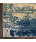 Nourison Twilight Area Rug TWI22 Navy Gold 5'6" x 8'