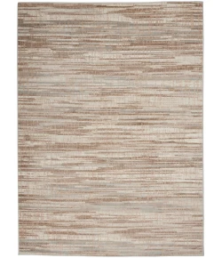 Nourison Home Elation ETN01 Ivory Grey 6 ft. X 9 ft. Area Rug