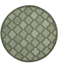 Nourison Home Easy Care Green NES01 8 ft. Round Rug