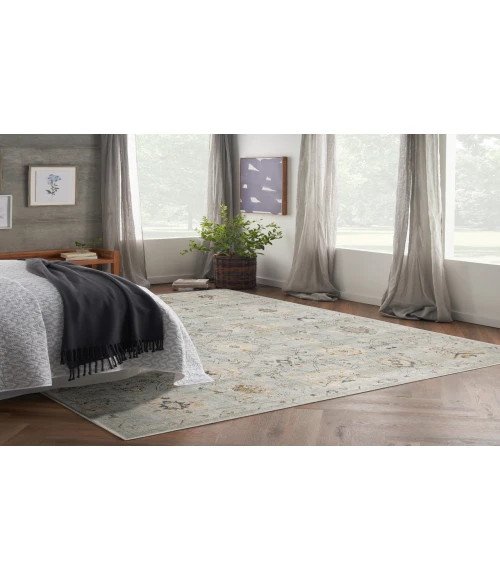 Nourison Oushak Home Mint OUS01 8 ft. X 9 ft. 10 in. Rectangle Rug