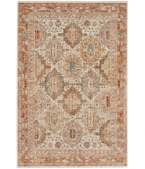 Nourison Sahar Ivory Multicolor SHR01 4 ft. X 6 ft. Rect. Rug