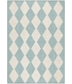 Nourison Home Positano POS04 Aqua 4 ft. X 6 ft. Area Rug