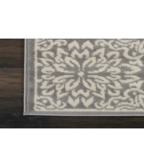 Nourison Jubilant Ivory Grey JUB06 2 ft. X 6 ft. Rectangle Rug