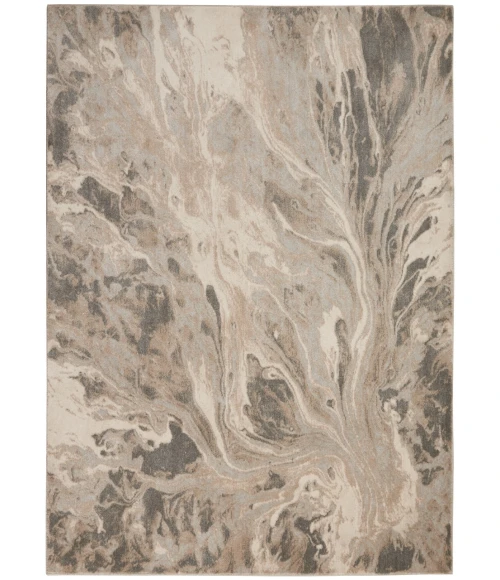 Inspire Me! Home Décor Elegance Area Rug FAR01-Grey