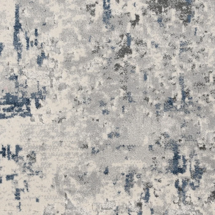 Nourison Rustic Textures Area Rug RUS07-Ivory/Grey-blue