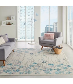 Nourison Home Tranquil TRA04 Ivory 8 ft. X 10 ft. Area Rug