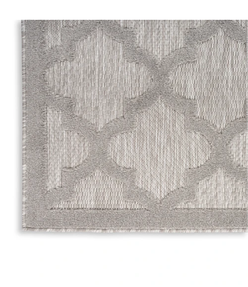 Nourison Easy Care Area Rug NES01 Silver Grey