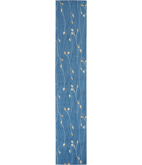 Nourison Grafix Runner Area Rug GRF15-Light Blue
