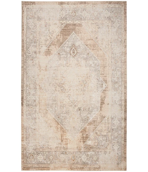 Nourison Astra Machine Washable Beige ASW13 7 ft. 10 in. X 10 ft. Rectangle Rug