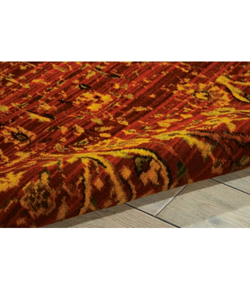 Nourison Home Timeless Red TML04 7ft.9in. x 9ft.9in. Rect. Rug
