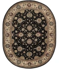 Nourison 2000 Oval Area Rug 2204-Midnight
