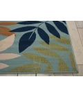 Nourison Home Caribbean Blue CRB06 9ft.3in. x 12ft.9in. Rect. Rug