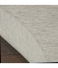 Nourison Positano Round Area Rug POS01-Lt Grey