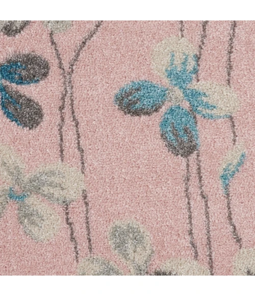 Nourison Tranquil Round Area Rug TRA04-Pink