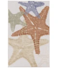 Nourison Aloha Ivory Multicolor ALH28 2 ft. 8 in. X 4 ft. Rectangle Rug