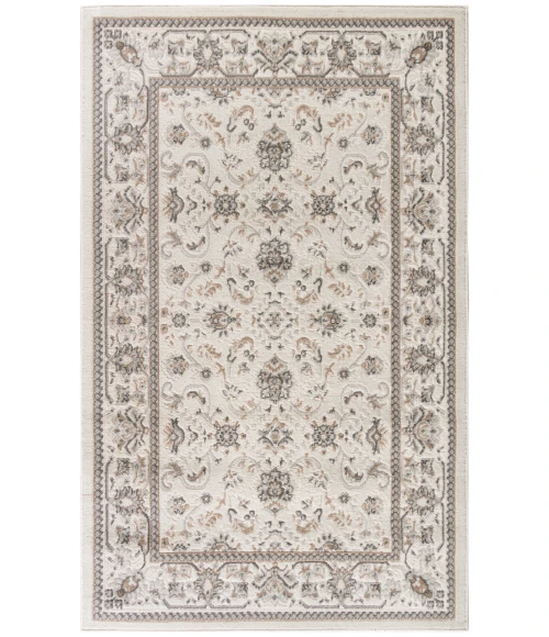 Nourison Serenity Home Ivory Mocha SRH02 3 ft. 11 in. X 5 ft. 11 in. Rectangle Rug
