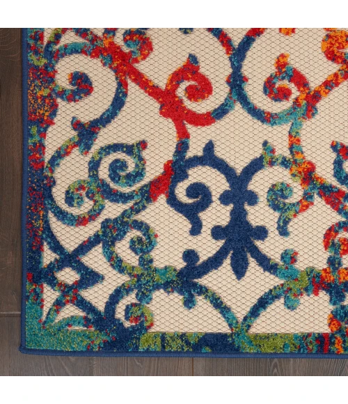 Nourison Aloha Area Rug ALH21 Multicolor 3' x 5'