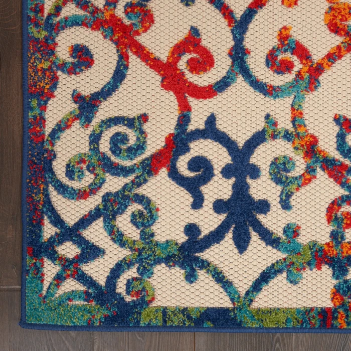 Nourison Aloha Area Rug ALH21 Multicolor 3' x 5'