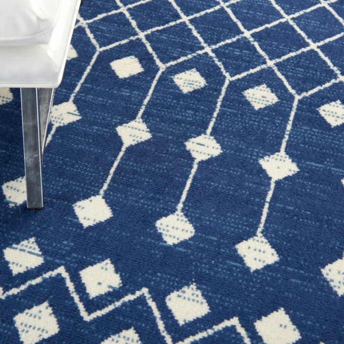 Nourison Grafix Area Rug GRF37-Navy