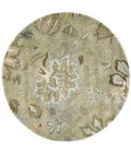 Nourison Jaipur Round Area Rug JA41-Silver